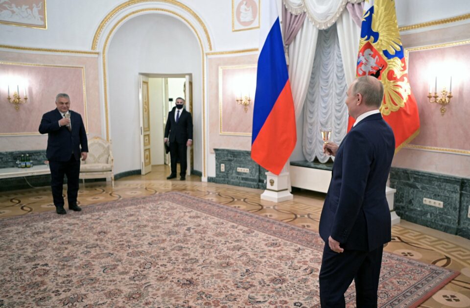 Nagyokat mondott Putyin a magyar miniszterelnök mellett