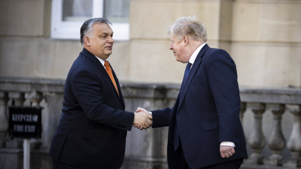 Boris Johnsonnal tárgyalt Londonban Orbán Viktor