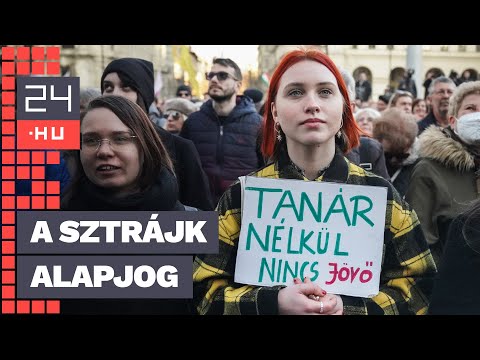 „Ez mindannyiunk ügye, nem jobb- vagy baloldal kérdése” – tüntettek a pedagógusok | 24.hu