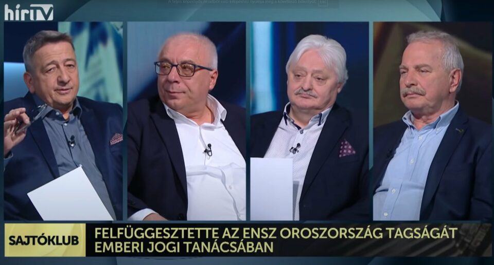 Bayer Zsolték arról beszélgettek, talán nem is az oroszok mészárolnak Ukrajnában