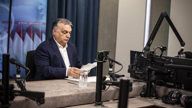 Zelenszkijről beszélt Orbán