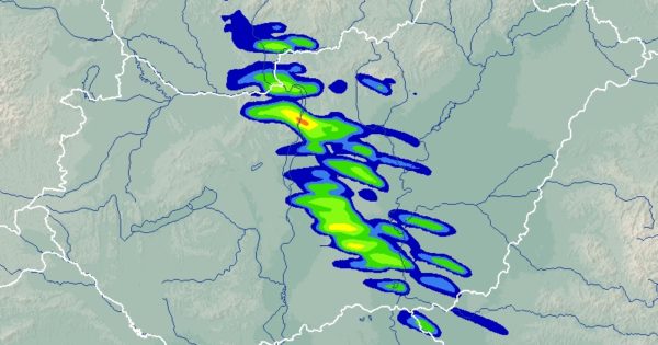 Óráról órára, hol lesz szükség az esernyőkre kedd reggel