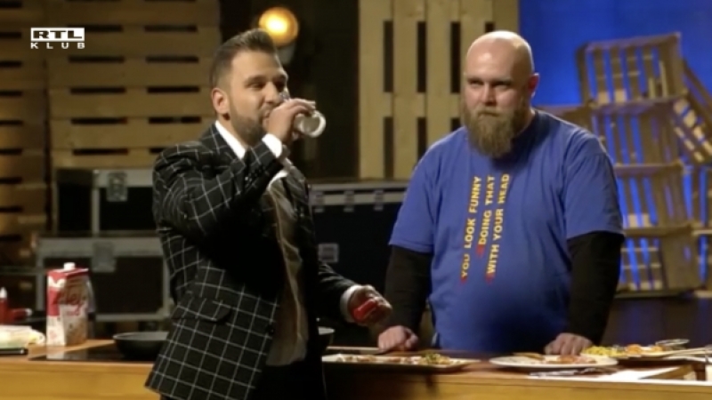 Rácz Jenő a földre köpött kóstolás közben a Konyhafőnök új évadában: Ez folyékony méreg!