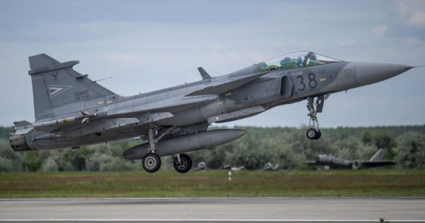Riasztották a Magyar Honvédség Grippenjeit