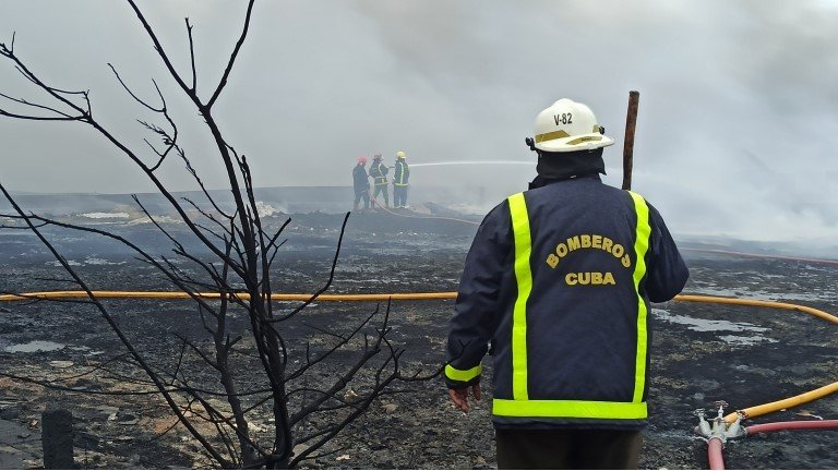 Cuba mourns firefighters killed in fuel depot blaze