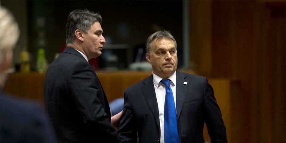 Orbán Viktor a horvát elnökkel vacsorázott, úgy tűnik, nem Magyarországon töltötte a nemzeti ünnepet