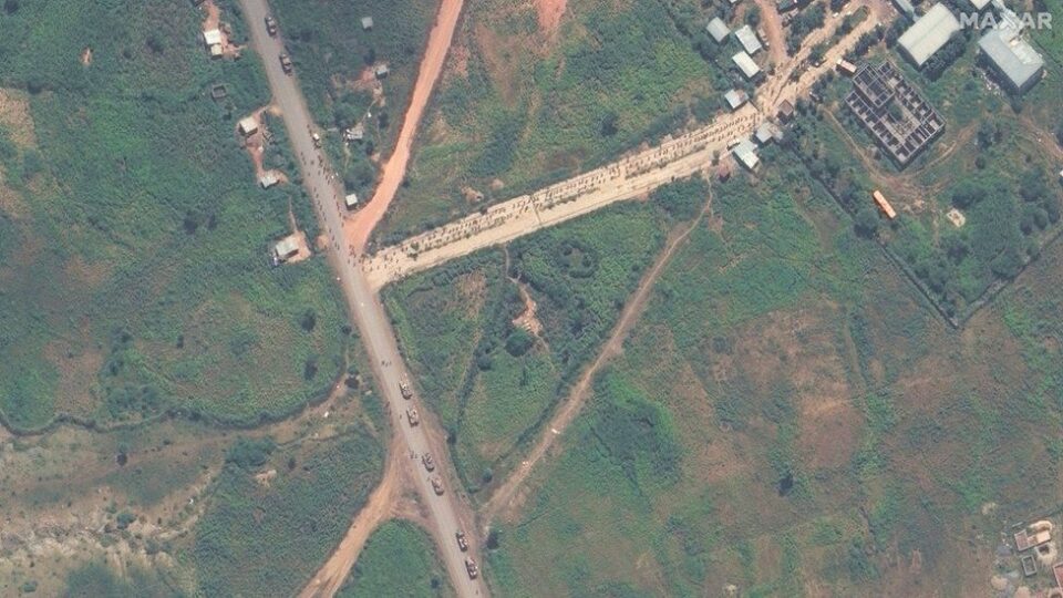 Ethiopia’s Tigray war: Satellite images capture troop build-up near Eritrea border