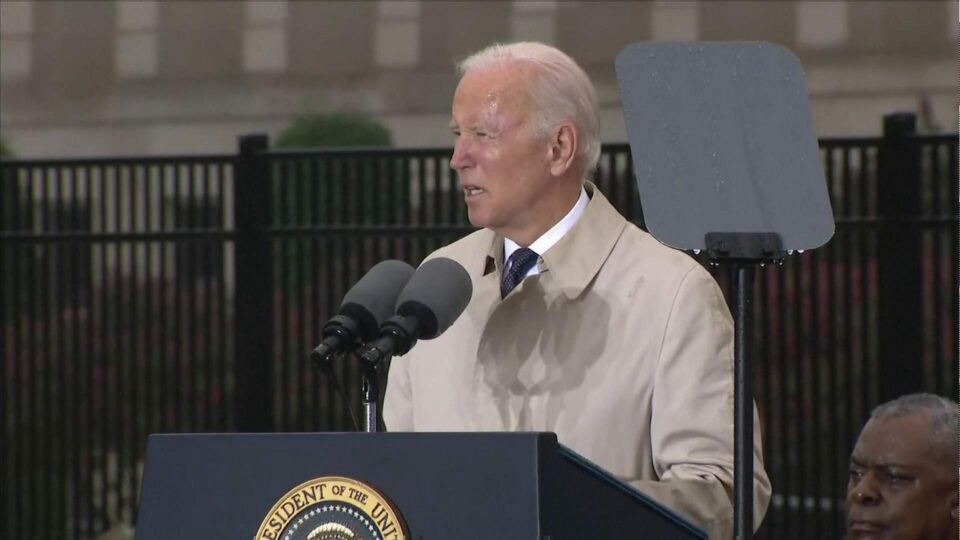 President Biden references Queen in 9/11 remembrance speech