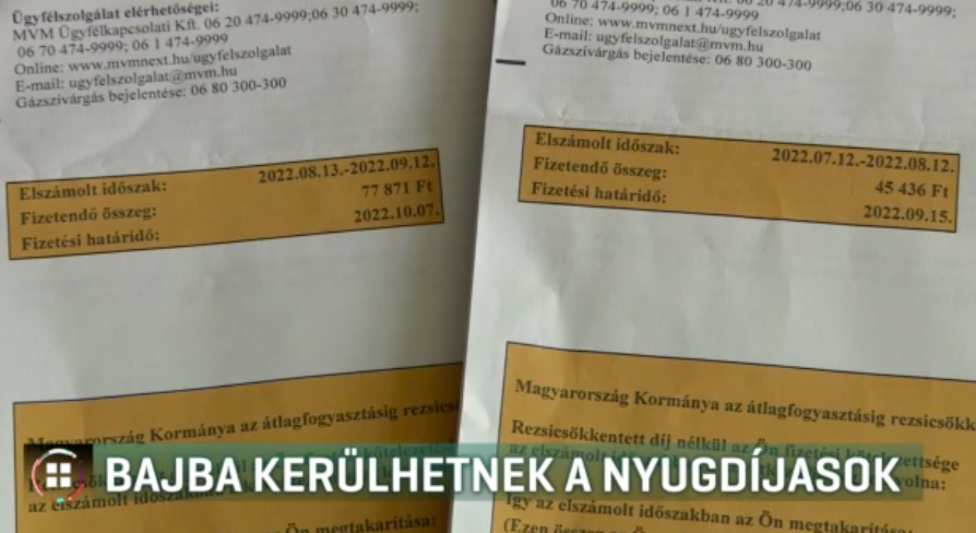 Változott a határidő, öt nappal a nyugdíj érkezése előtt kell befizetni a gázszámlákat