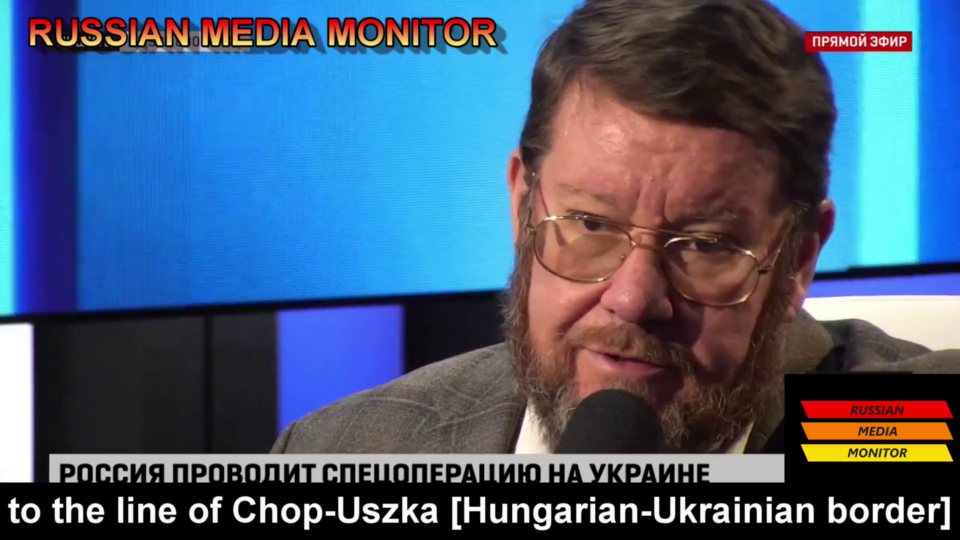 Az orosz közmédiában arról beszélgetnek, hogy nem kéne megállni az ukrán-magyar határnál