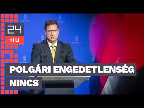 „Nem megszorításokkal képzeljük el a kiutat” – a Kormányinfó legfontosabb mondatai | 24.hu