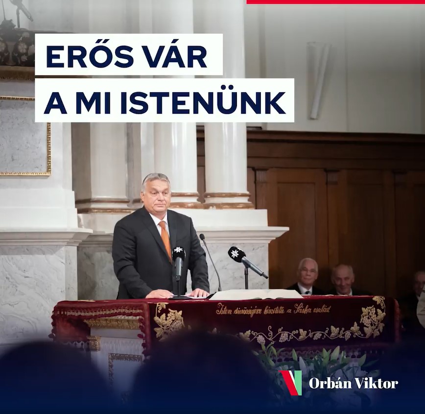 Orbán Viktor: Erős vár a mi Istenünk