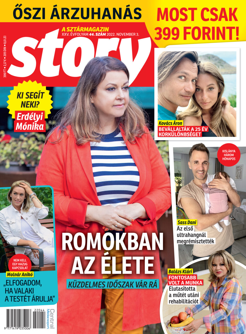 Ő Kovács Áron 25 évvel fiatalabb szerelme