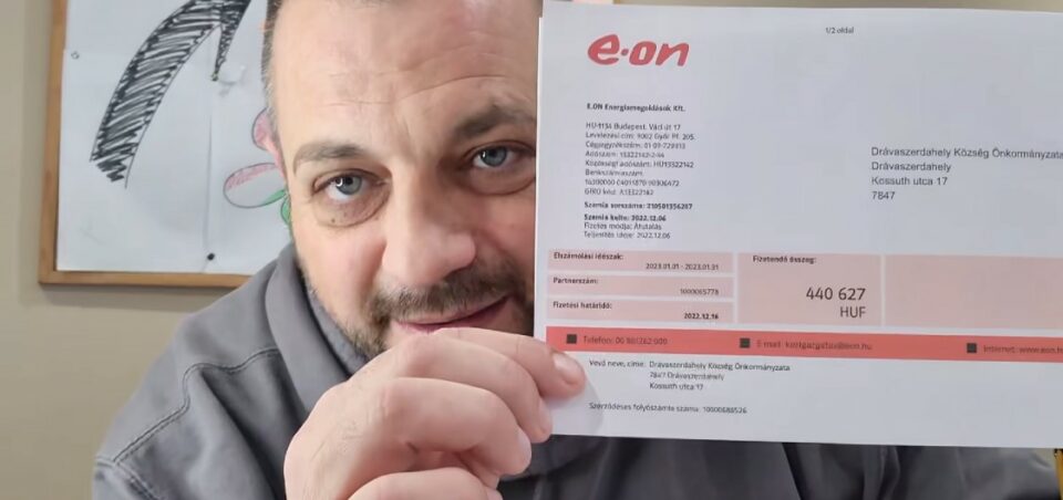Drávaszerdahely polgármestere a gázszámláról: „Elmentek ti a büdös p-ba, nem fogom kifizetni”