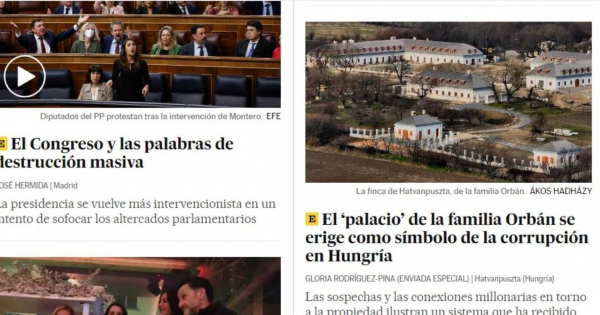 Orbánék hatvanpusztai „palotájáról”, mint a korrupció szimbólumáról cikkezik egy vezető spanyol lap