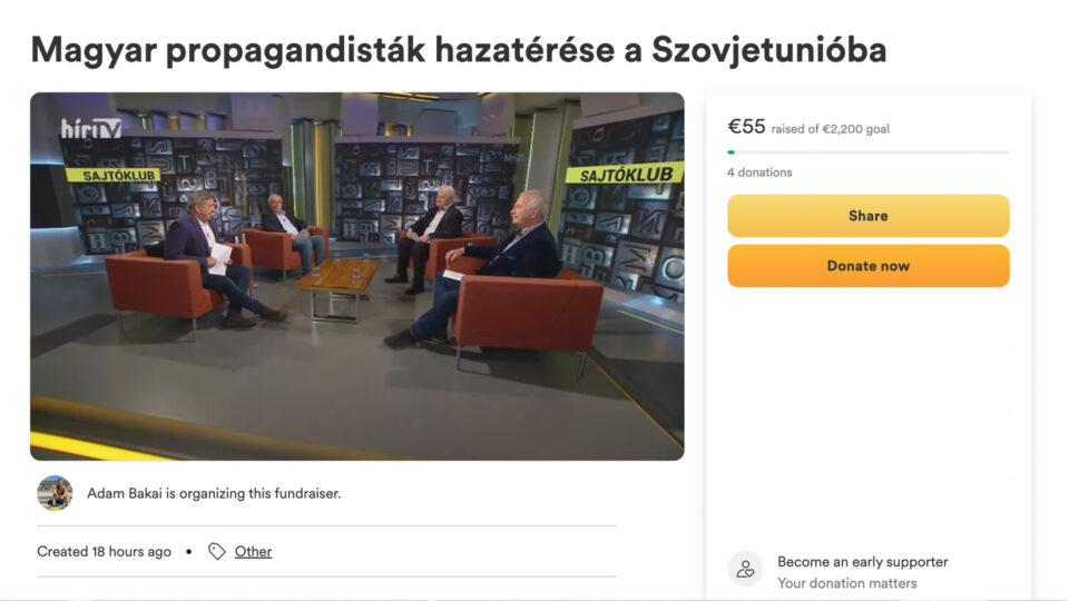 Bencsikék „szovjet” útjára gyűjt adományokat a Momentum németországi politikusa