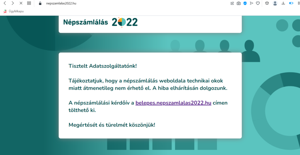Ha Ön nem vett részt a népszámlálásban, van egy jó hírünk