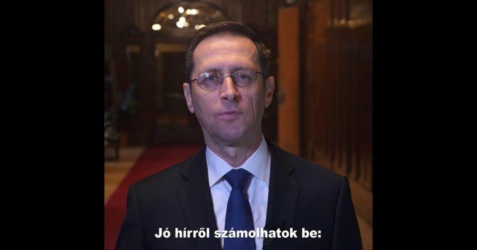 Varga Mihály: Jó hírről számolhatok be