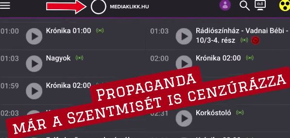 Hadházy Ákos: Már a szentmiséket is cenzúrázza az állami rádió