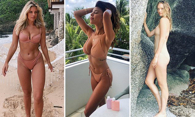 A naked bikini a nyár legmegosztóbb fürdőruhatrendje – a híres nők már viselik!