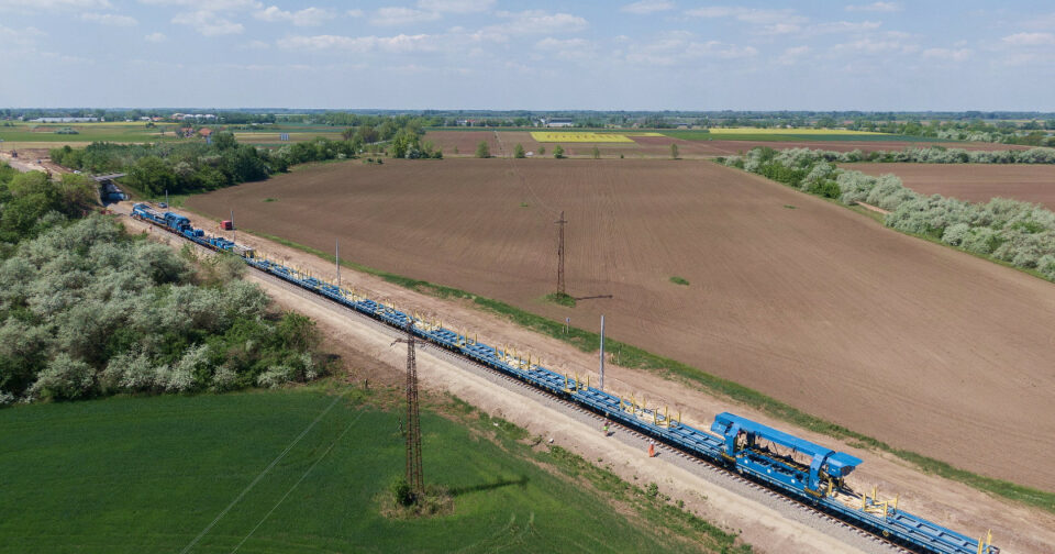 Mészáros Lőrinc cége leállította a munkát a Szeged–Röszke vasútvonalon