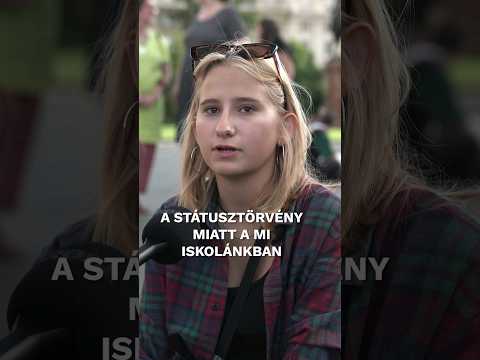 Ti tudtok olyan tanárokról, akik a státusztörvény miatt mondtak fel? #24ponthu #státusztörvény #24hu