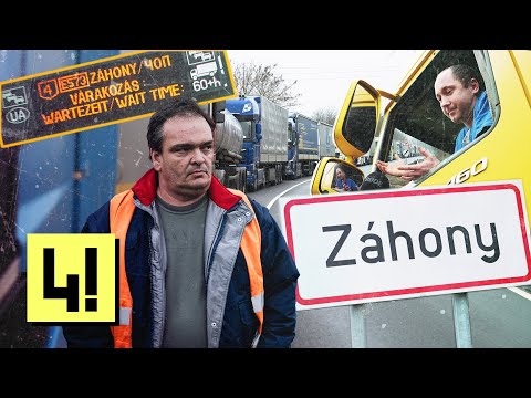Dühös magyar és kimerült ukrán kamionosok néznek farkasszemet Záhonynál