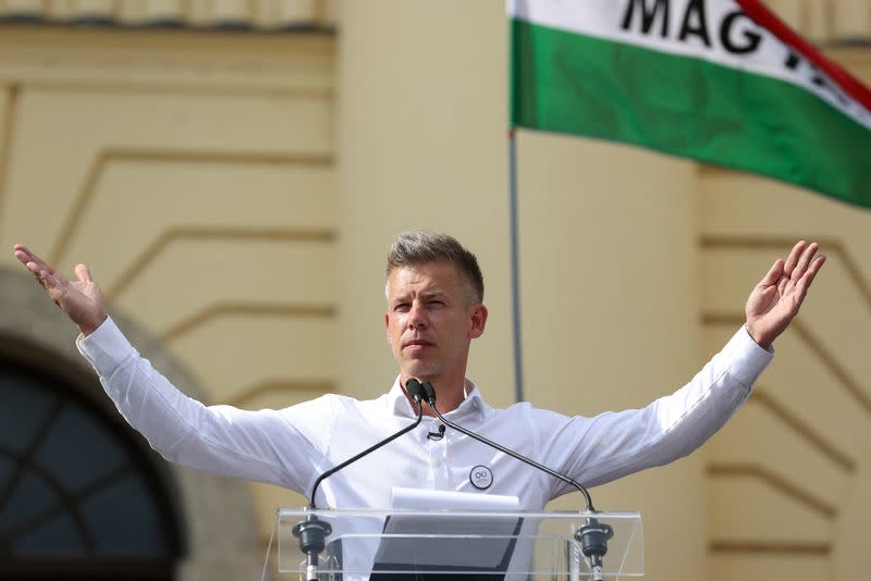 Hatalmas nemzetközi visszhangja lett Magyar Péter debreceni tüntetésének