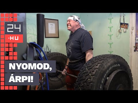 71 évesen is 200 kilóval nyomja a visszavonult erőművész, Nick Árpád | 24.hu