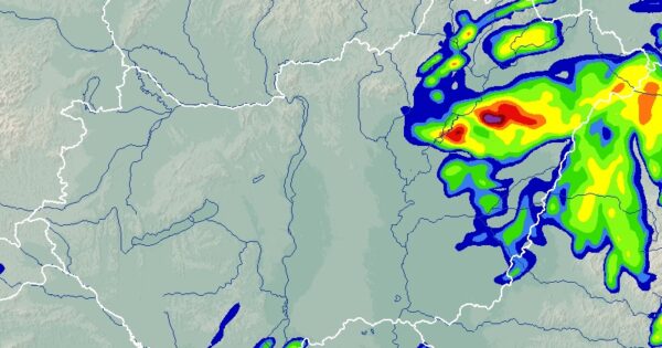 Mutatjuk, mikor érkeznek a hidegfront viharai, óráról órára