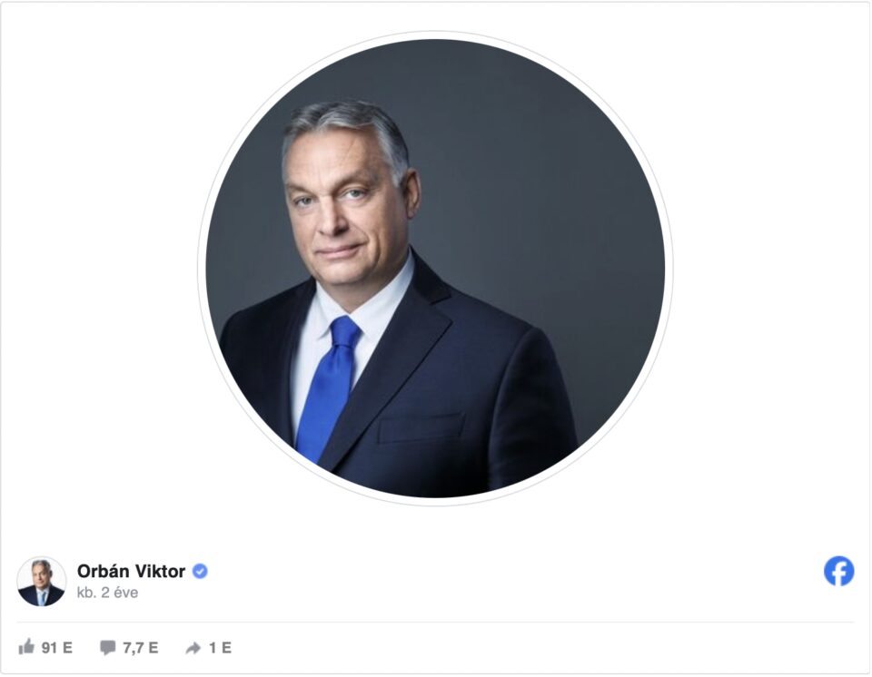 A Facebookon Orbán Viktoron mulatnak