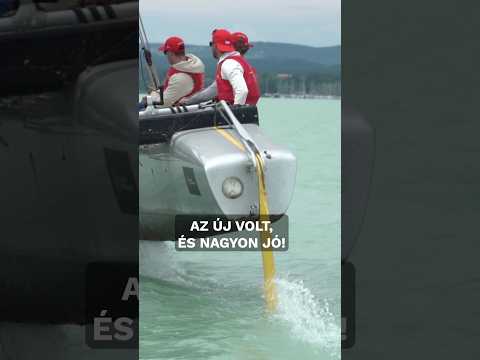 Ki a leggyorsabb? ⛵ #katamarán #balaton #kékszalag #24ponthu