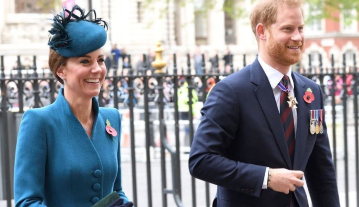 Harry összefutott Katalin hercegnével, örömében még egy cetlin is üzent neki