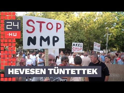 „Milyen marketing lesz ez a hevesi dinnyének?” – vegyi üzem ellen tüntettek Hevesen | 24.hu