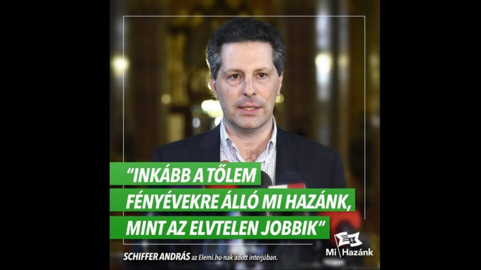 Schiffer: ha ez bejön, azzal megnyeri a következő választást a Fidesz